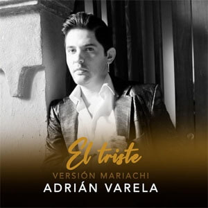 Disco El Triste de Adrián Varela
