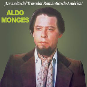 Disco La Vuelta del Trovador Romántico de América de Aldo Monges