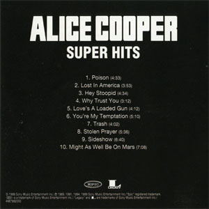 Disco Super Hits de Alice Cooper
