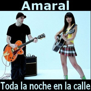 Disco Toda La Noche En La Calle de Amaral