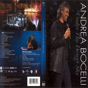 Disco Under The Desert Sky (Dvd) de Andrea Bocelli