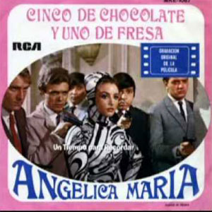 Disco Cinco DE Chocolate y Uno De Fresa de Angélica María