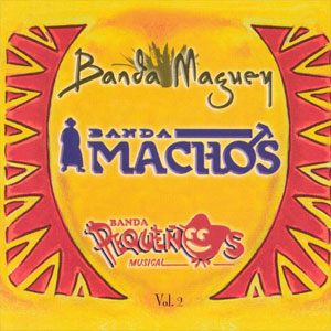 Disco Tres Grandes Bandas 2 de Banda Machos