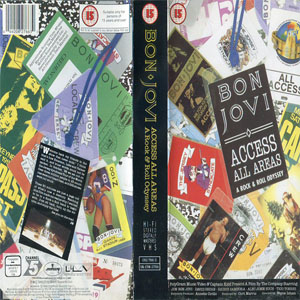 Disco Access All Areas: A Rock & Roll Odyssey de Bon Jovi 
