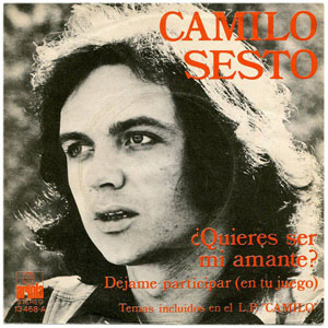 Disco ¿Quieres Ser Mi Amante? de Camilo Sesto