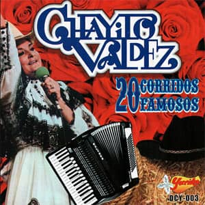 Disco 20 Corridos Famosos de Chayito Valdez
