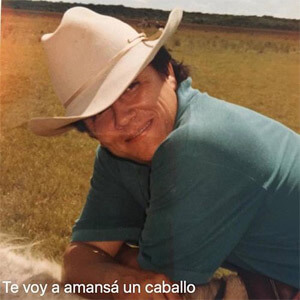 Disco Te Voy a Amansá un Caballo de Cholo Valderrama
