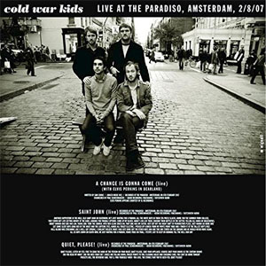 Disco The Paradiso Sessions (Live) de Cold War Kids