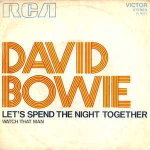 Disco Let's Spend The Night Together de David Bowie