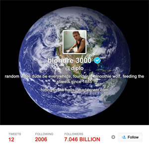 Disco Random White Dude Be Everywhere de Diplo