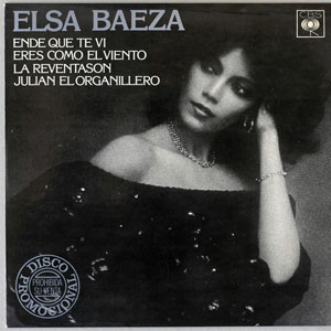 Disco Ende Que Te Vi de Elsa Baeza