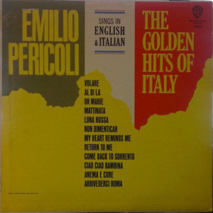 Disco The Golden Hits Of Italy de Emilio Pericoli