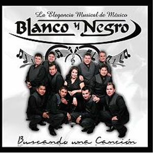 Disco Buscando Una Canción de Grupo Blanco y Negro