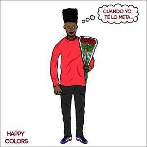 Disco Cuando Yo Te Lo Meta de Happy Colors