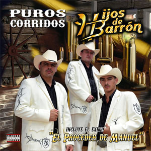 Disco Puros Corridos de Hijos de Barrón