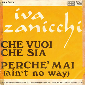 Disco Che Vuoi Che Sia de Iva Zanicchi