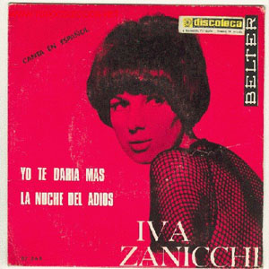 Disco Yo Te Daría Más de Iva Zanicchi