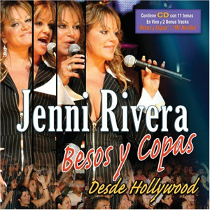 Disco Besos Y copas de Jenni Rivera
