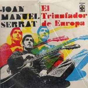 Disco El Triunfador de Europa de Joan Manuel Serrat