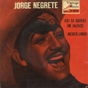 Disco Vintage México Nº6 - EPs Collectors de Jorge Negrete