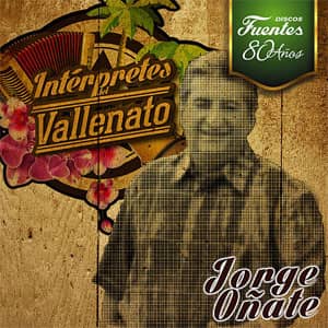 Disco Intérpretes Del Vallenato de Jorge Oñate