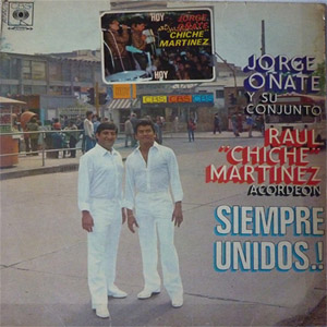 Disco Siempre Unidos de Jorge Oñate