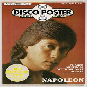 Disco Disco Poster 4 Super Éxitos de José María Napoleón