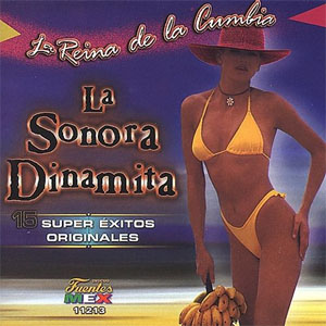 Disco La Reina de la Cumbia 15 de La Sonora Dinamita