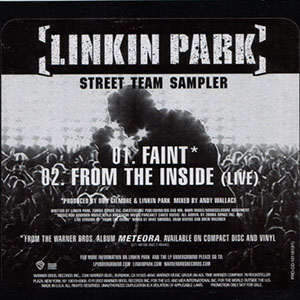 Disco Street Team Sampler de Linkin Park