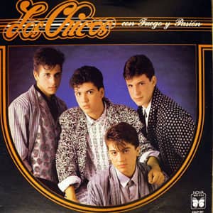 Disco Con Fuego Y Pasión de Los Chicos 