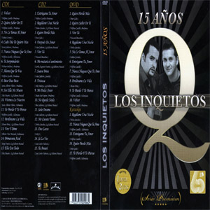 Disco 15 Años (Dvd) de Los Inquietos