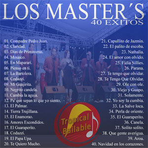 Álbum 40 Éxitos de Los Master de Maracaibo