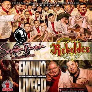 Álbum En Vivo Fiesta Privada En Culiacán de Los Nuevos Rebeldes