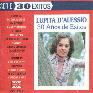 Disco 30 Años de Éxitos de Lupita D'Alessio
