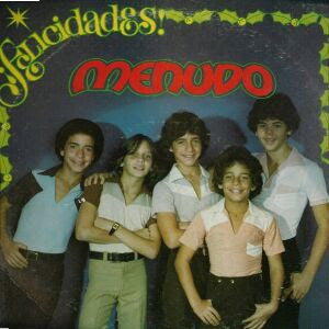 Disco Felicidades de Menudo