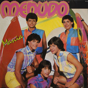 Disco Manía de Menudo