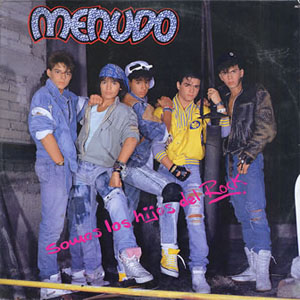Disco Somos Los Hijos del Rock de Menudo