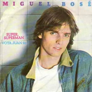 Disco Super Superman de Miguel Bosé