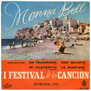 Disco I Festival De La Canción - Benidorm, 1959 de Monna Bell
