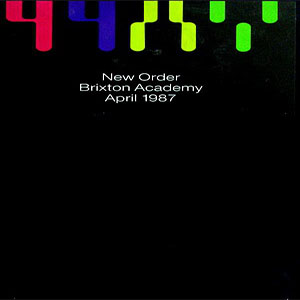 Disco Brixton Academy April 1987 de New Order