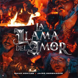 Disco La Llama del Amor de Omar Montes