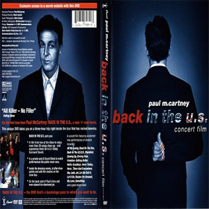 Disco Back In The Us (Dvd)  de Paul McCartney