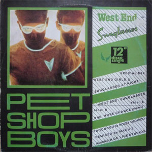 Disco West End - Sunglasses de Pet Shop Boys