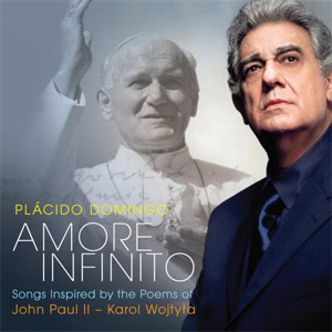 Disco Amore Infinito de Plácido Domingo 