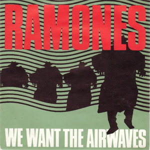 Disco We Want The Airwaves de Ramones