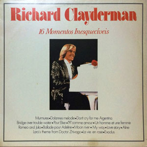 Disco 16 Momentos Inesquecíveis de Richard Clayderman