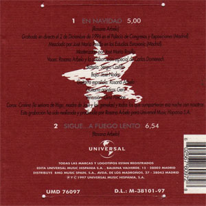 Disco En Navidad de Rosana