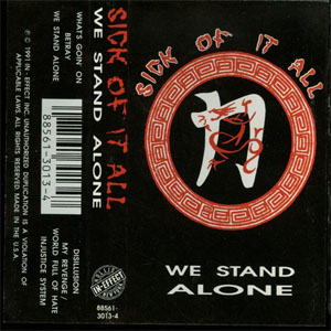 Disco We Stand Alone de Sick of It All