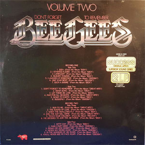 Disco Don't Forget To Remember Vol.2 de Bee Gees