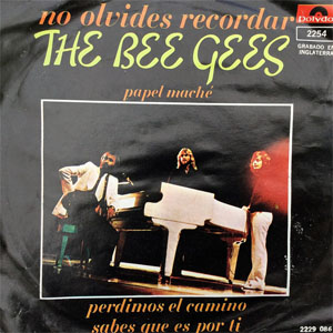 Disco No Olvides Recordar de Bee Gees